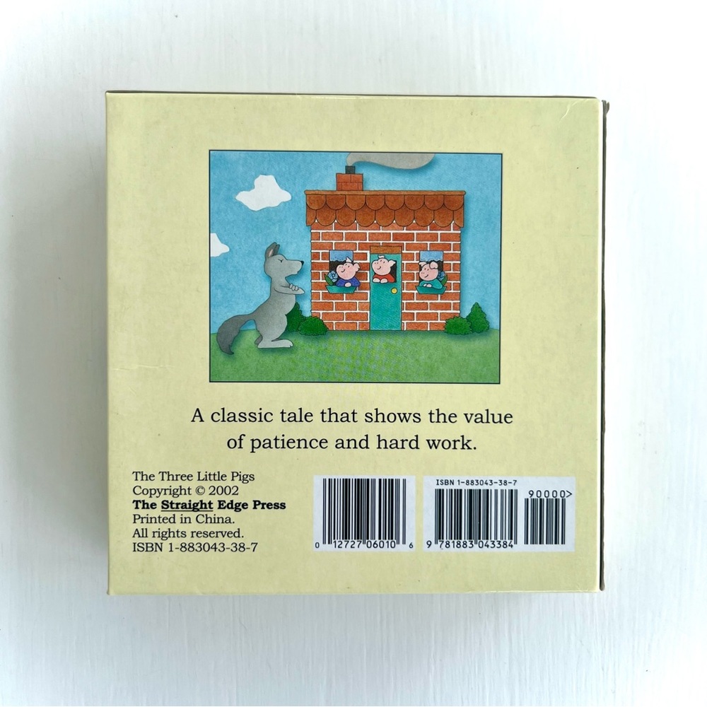 The Three Little Pigs Story in a Box Board Book Stand Up Characters & Houses Toy - Picture 10 of 12